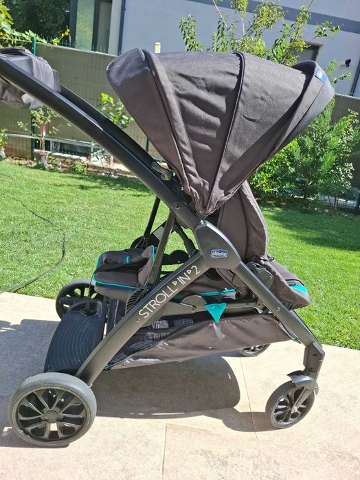 Carucior sport 2 in 1 CHICCO Stroll in 2  pentru 2 copii