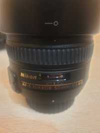 Obiectiv Nikon F1.4 50.