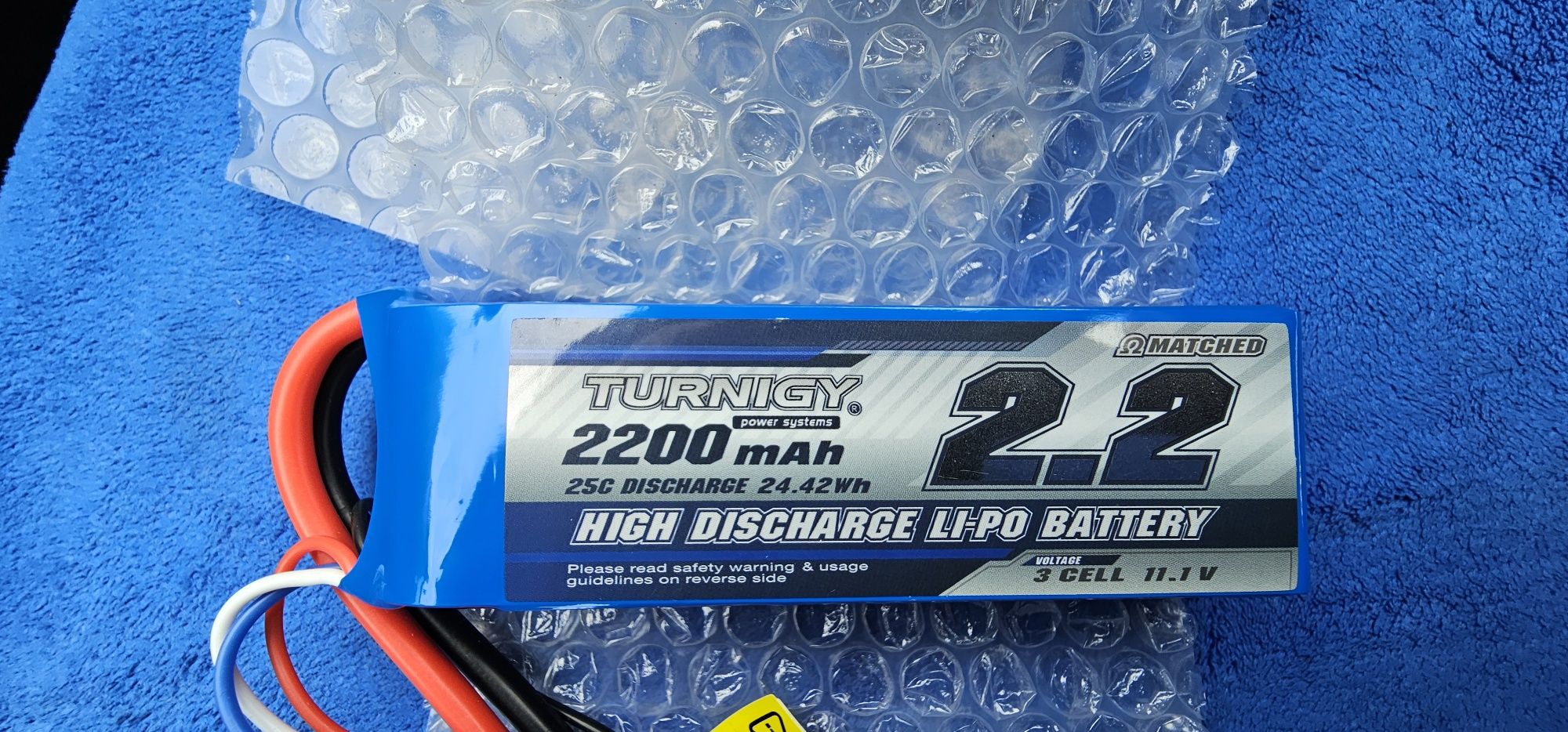 Baterie Lipo NOU 3S 2200 mah 11.1 V Turnigy