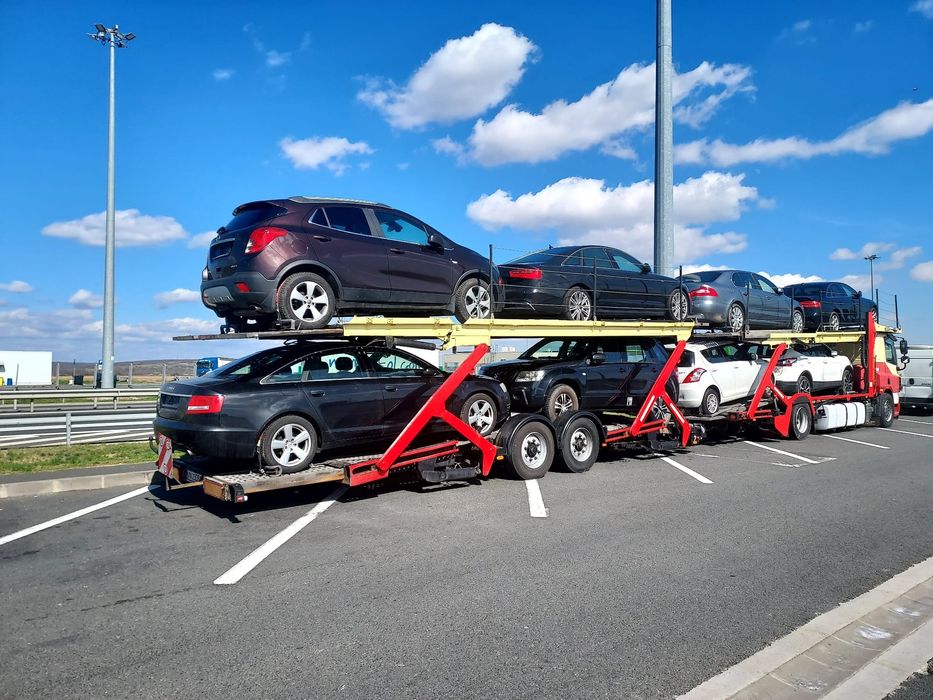 Daf CF 2008 ROLFO TRANSPORTOR TRAILER  9 pozitii variante/schimb