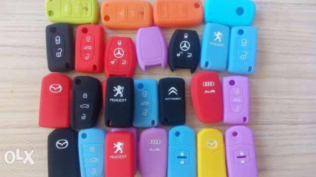 Силиконов калъф за кутийка-ключ на Vw,Audi,Seat,Skoda,Mercedes,Mazda