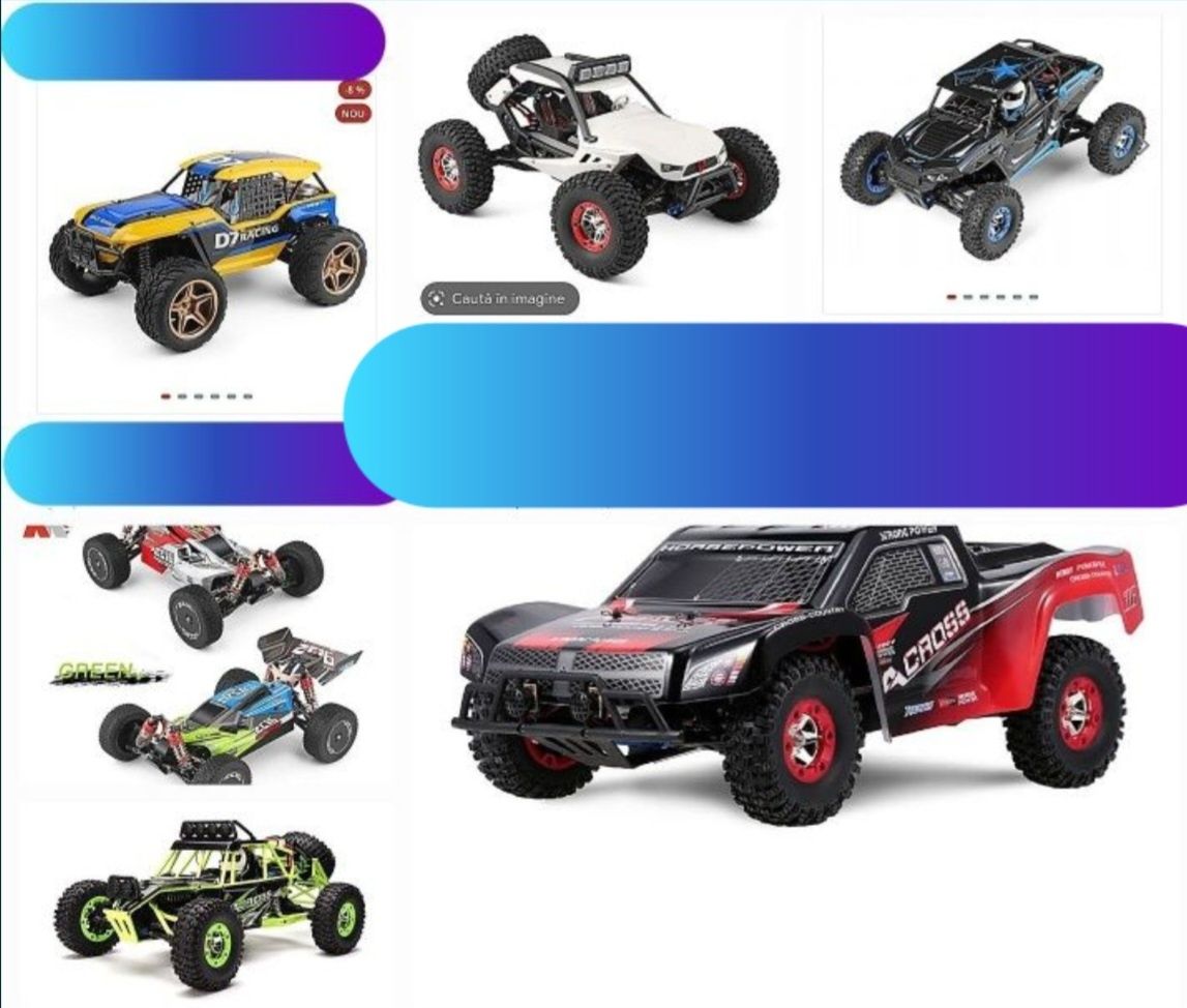 Repar Automodele/Mașini cu telecomanda rc:Wltoys,xinlehong,crawler,etc