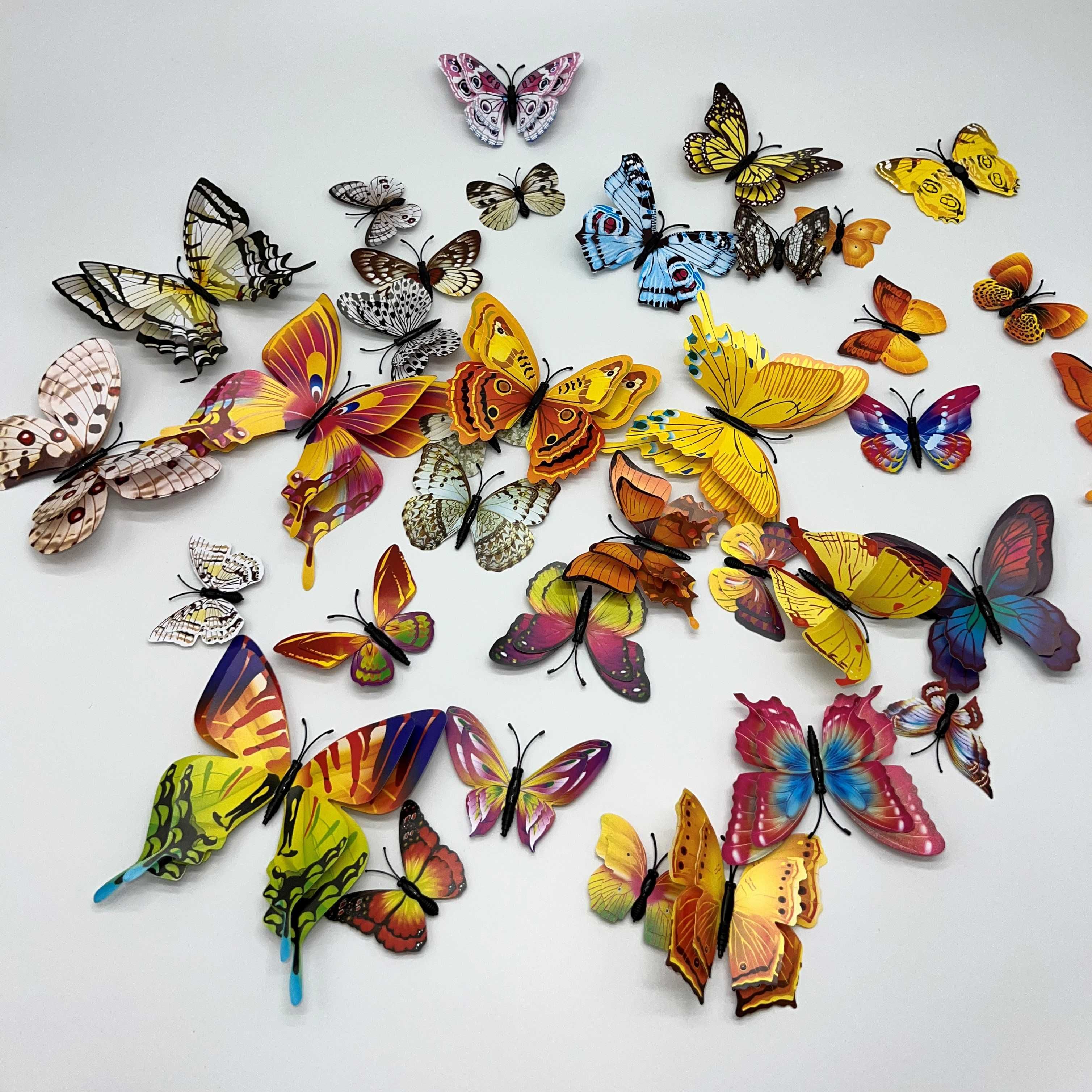 Бабочки 3D  Декор для украшения дома