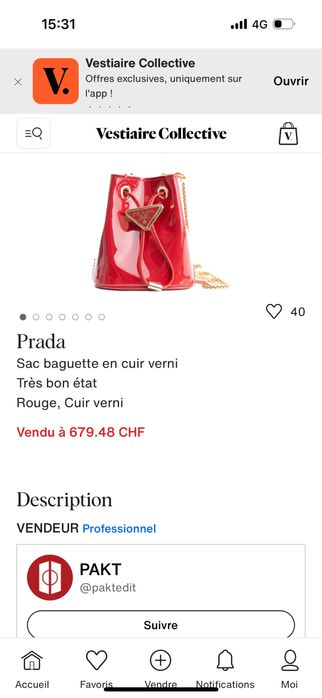 Posetuta PRADA noua la cuite ORIGINALA