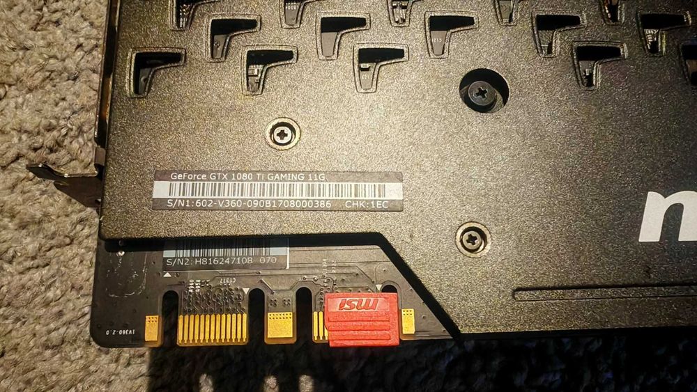 Видео карта MSI GTX 1080 Ti Gaming X 11GB GDDR5X 384-bit