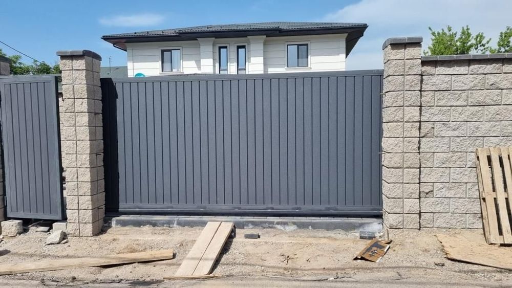 Ворота на заказ срок 5 дней Откатные Раздвижные ворота Готовый ворота