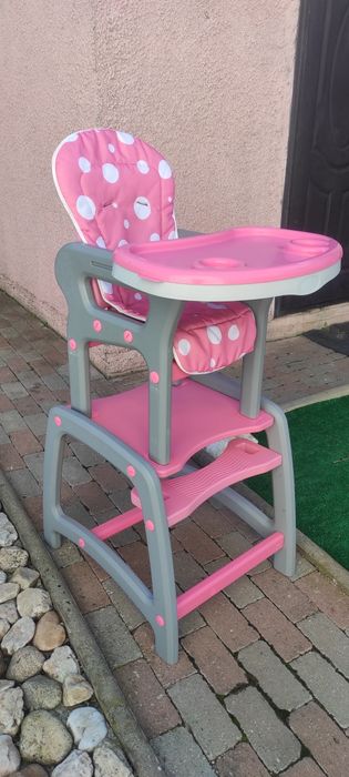 Scaun de masă multifuncțional bebe