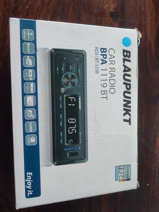 Radio Blaupunkt BPA 1119 BT pentru youngtimere bluetooth usb slot sd