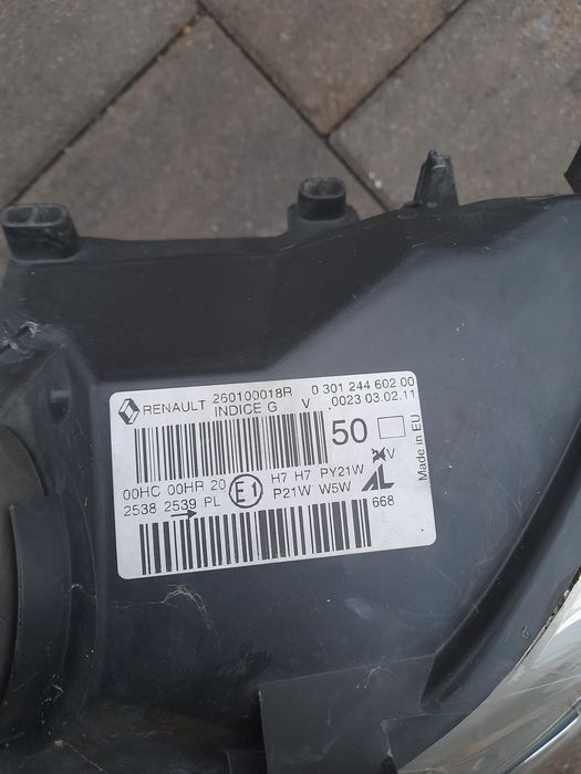 Far Dreapta Renault Megane 3 An 2009-2013 original