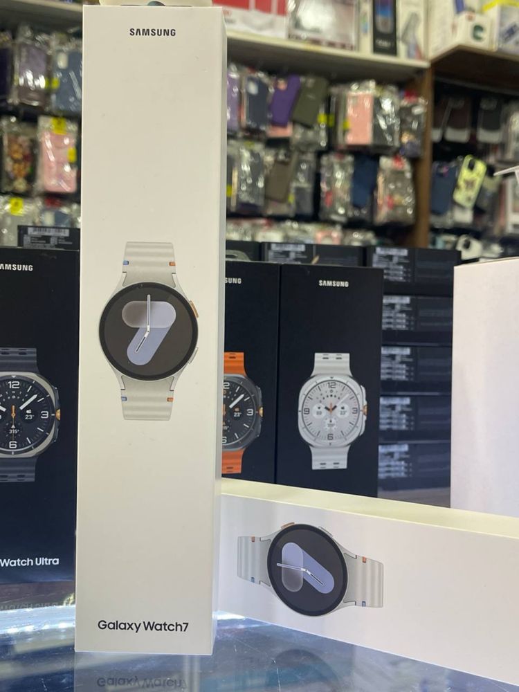 Новый Samsung Watch 7 40mm! Бесплатная Доставка!