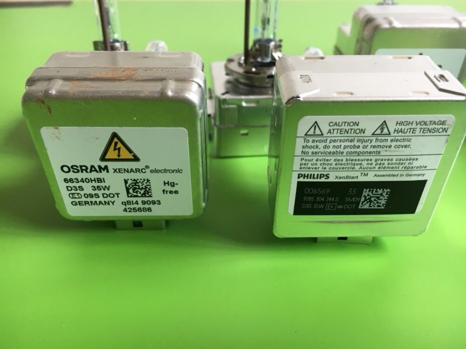 Xenon D1s D2s D2r D3s D5s D4s becuri Philips / Osram Germany
