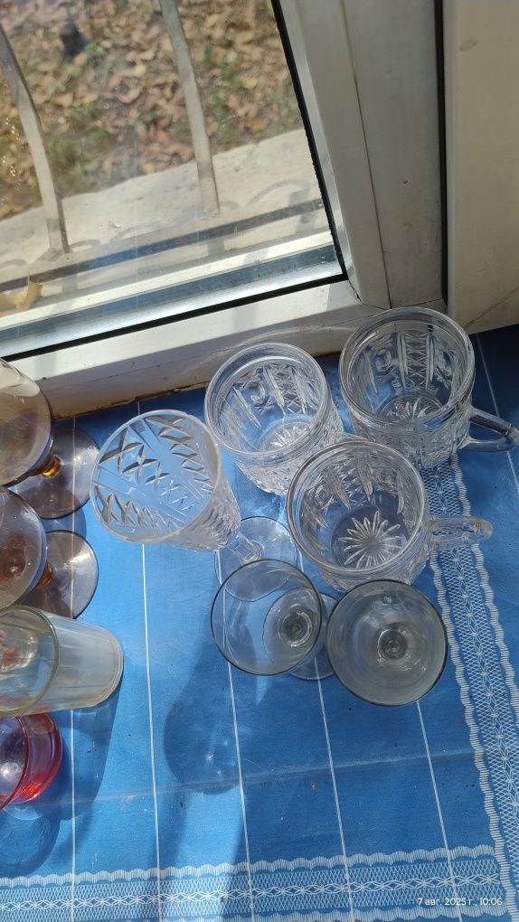 Продам хрустальные бокалы