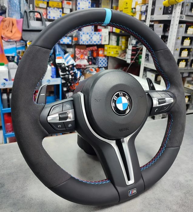 Руль BMW F10 алькантара