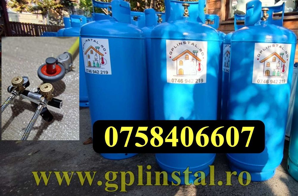 Kit complet GPL pentru 3 butelii Gpl