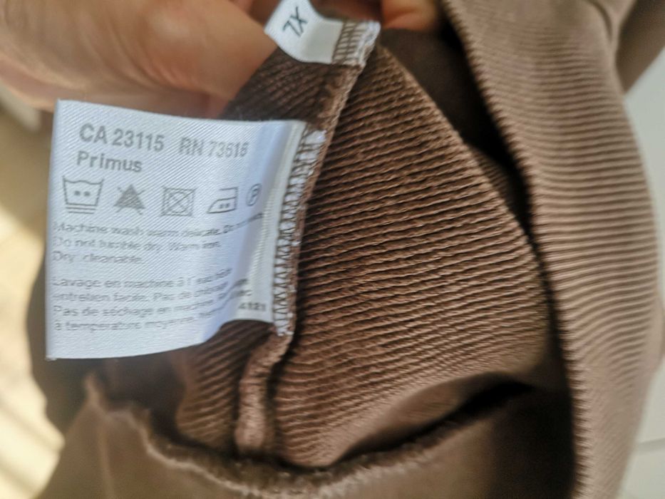 sweatshirt bluza tricou polo casual Hugo Boss guler maro