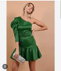 Rochie poema verde