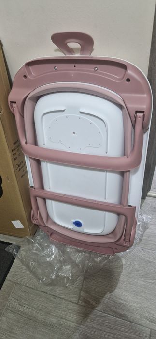 Cadita Little Mom Bubble Pink pliabila