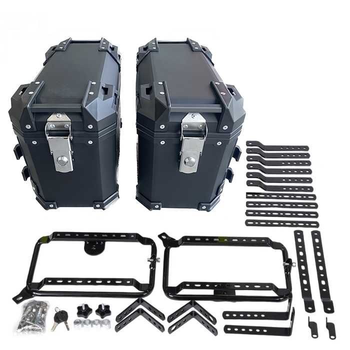 Водоустойчиви Странични Куфари За Мотор, 2 бр. 28 литра