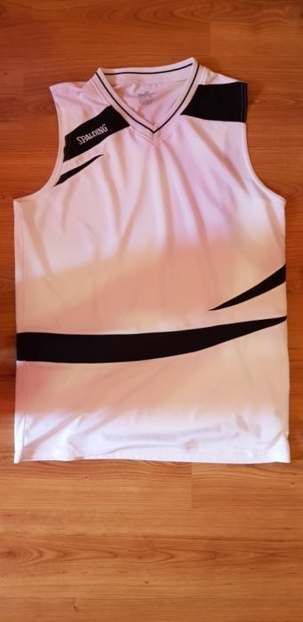 Maieu Spalding alb mărimea XL