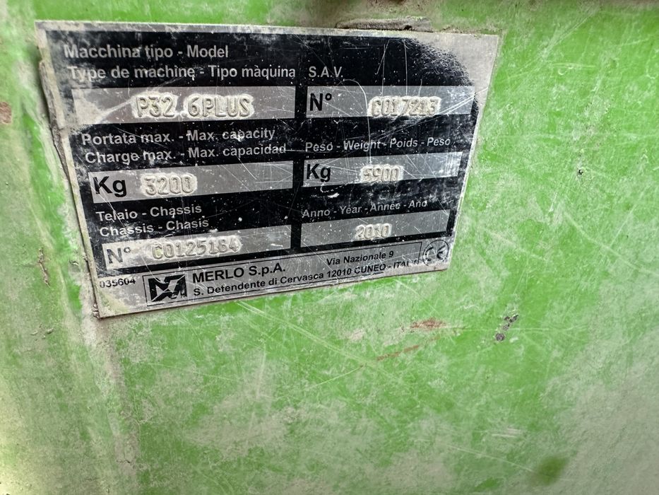 Merlo P32 Incarcator Frontal Vola Cupa