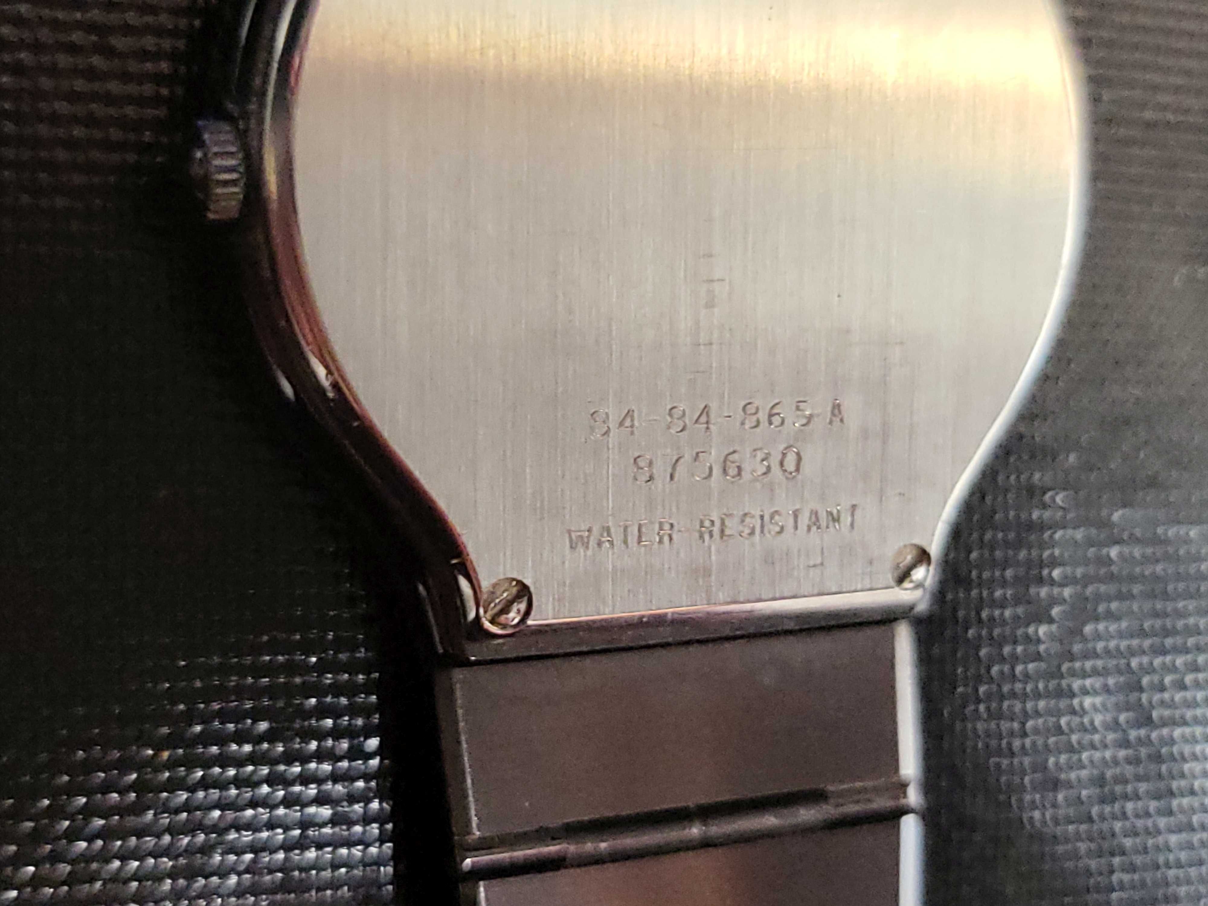 MOVADO 84-84-865 A PVD Moon Phase Triple Calendar Unisex Swiss Quartz