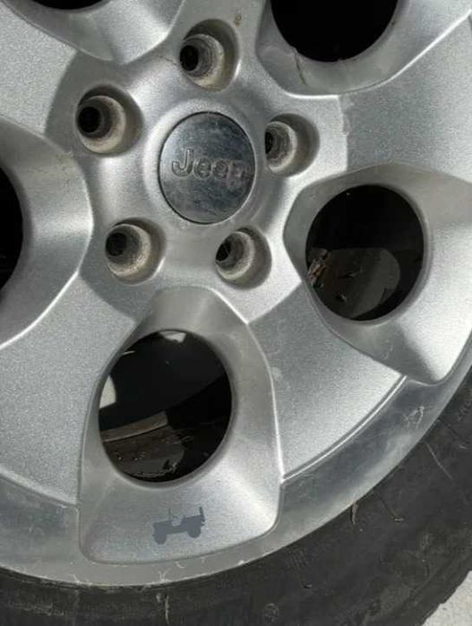 Jante 5x127 R18 Jeep Wrangler JK+Anvelope 255 70 18 Bridgestone Dueler