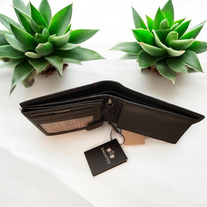 Мъжки портфейл от естестмена кожа