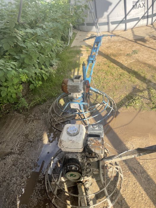 Затирочная машина вертолёт