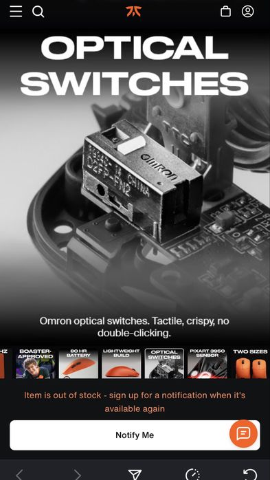 FNATIC X Lamzu Maya X 8K + Jet -L