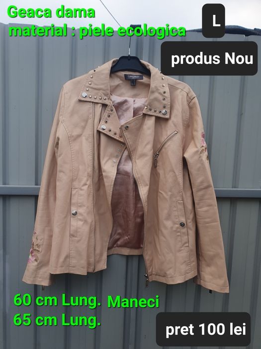 Geaca piele ecoogica