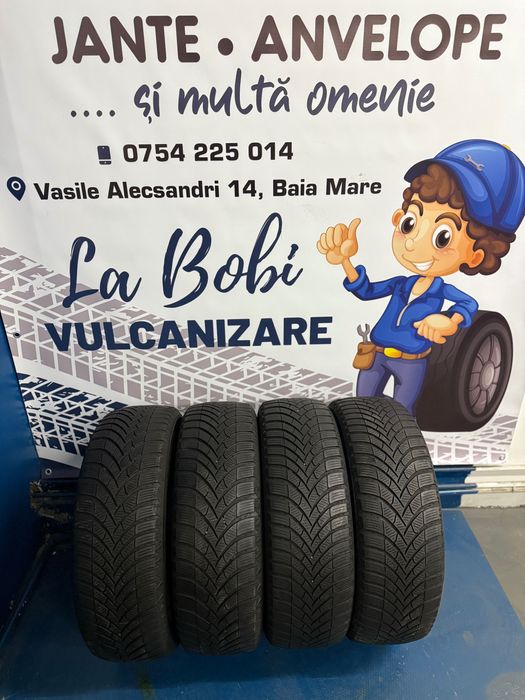 4x 195/60/15 Semperit M+S Dot 2022 stare foarte buna!