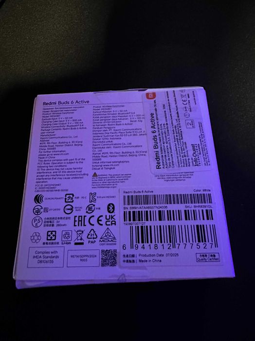 casti xiaomi redmi buds 6 active sigilat