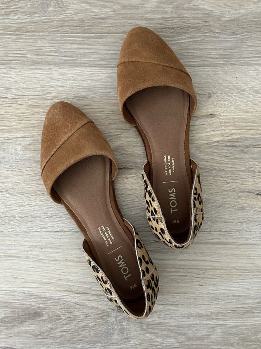 Обувки Toms с леопардов десен