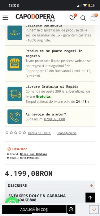 Vând adidași Dolce & Gabbana , m ai multe detali in privat !