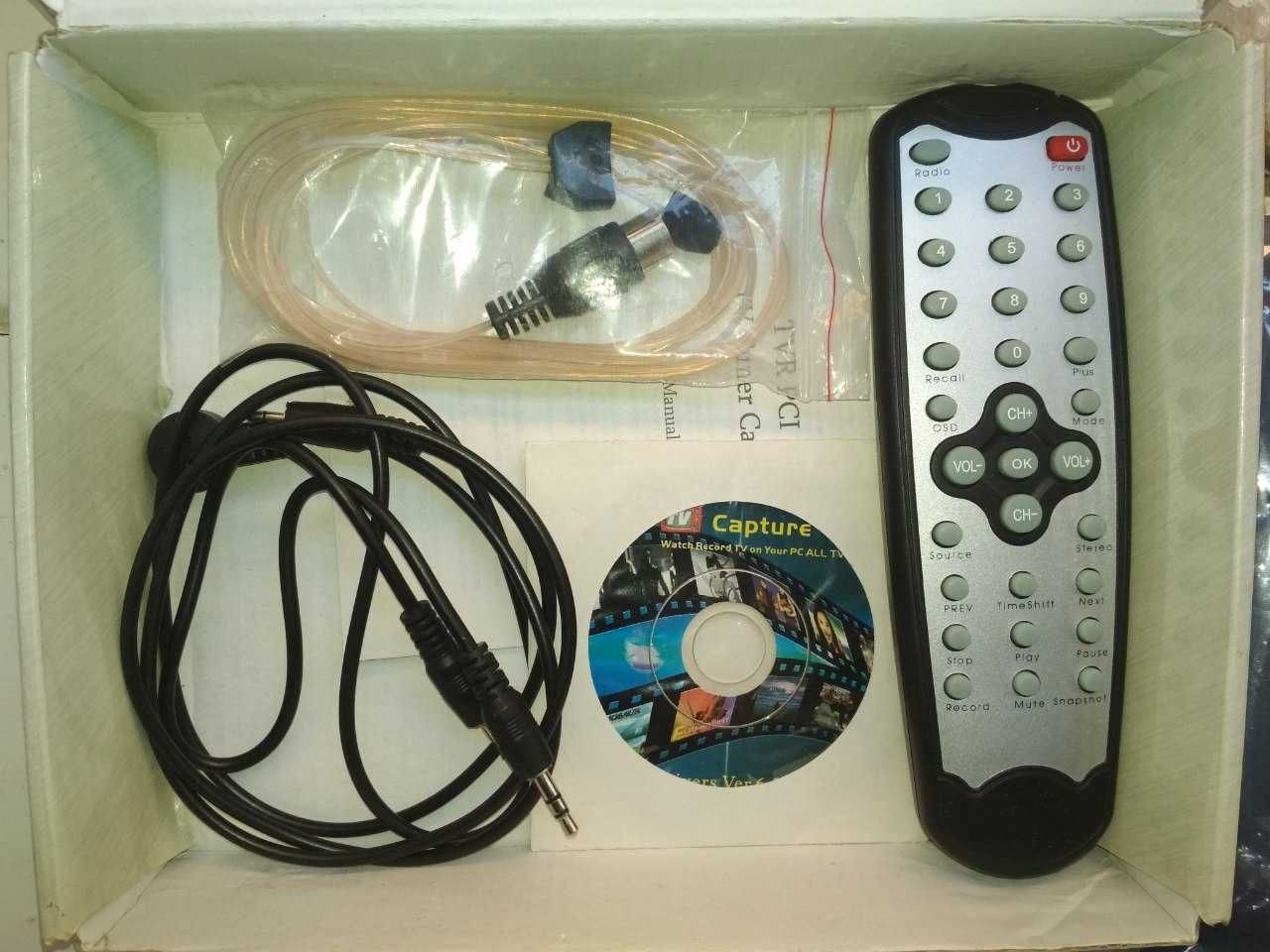 PCI TV Capture Card ТВ тюнер для компьютера для оцифровки видеокассет