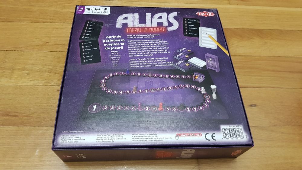 Joc Alias - Tarziu in noapte