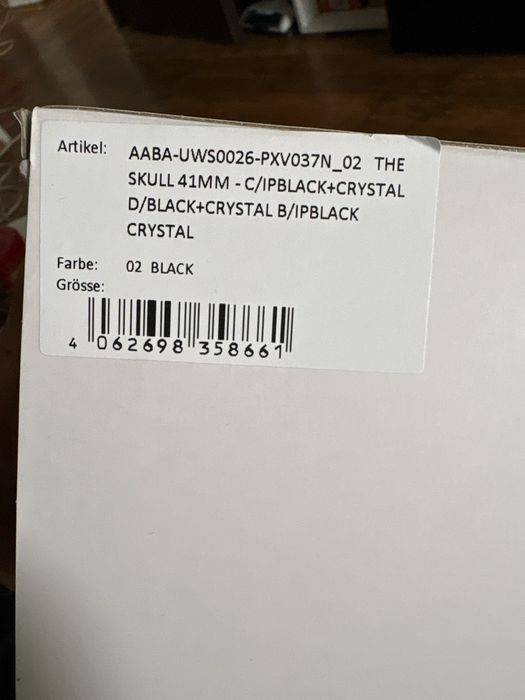 Ceas Philipp Plein 42MM BLACK CRYSTAL NOU