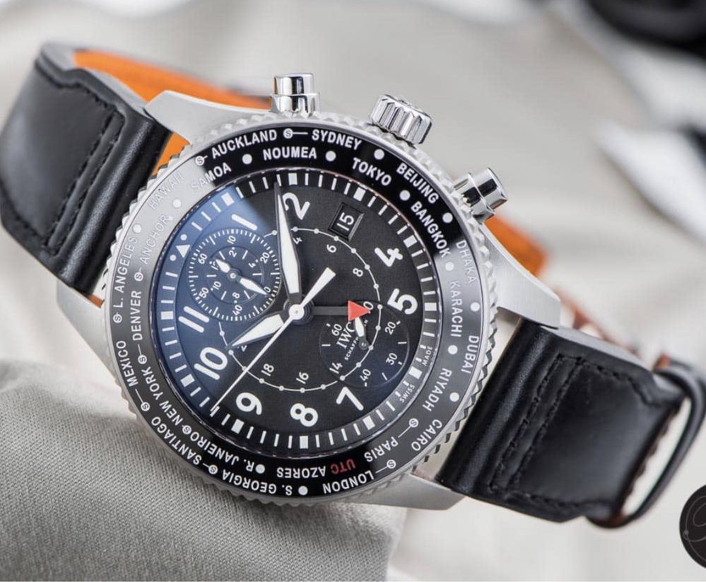 Швейцарские часы IWC Pilot's Watch Timezoner IW395001
