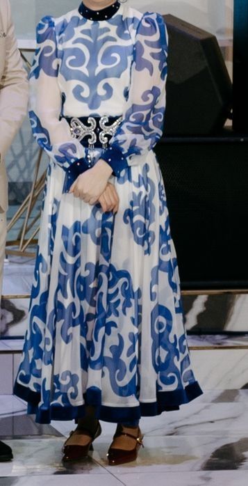 Платье вечернее национальное