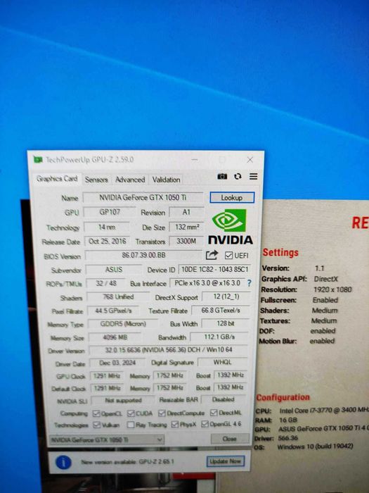 gtx 650,  gtx 1050ti ,  perfecte