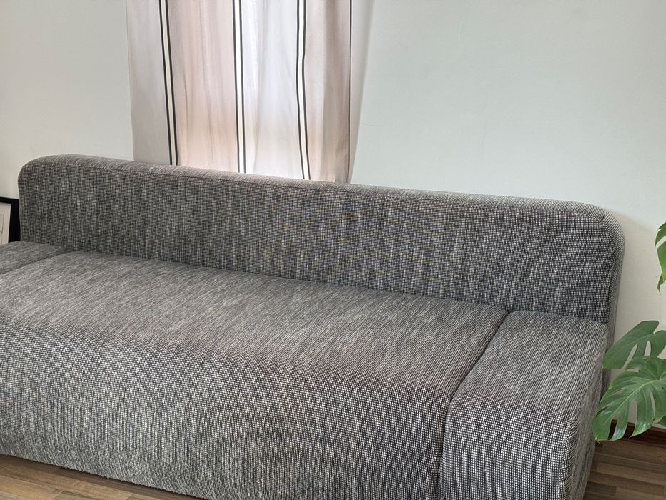 Vand canapea extensibila gri