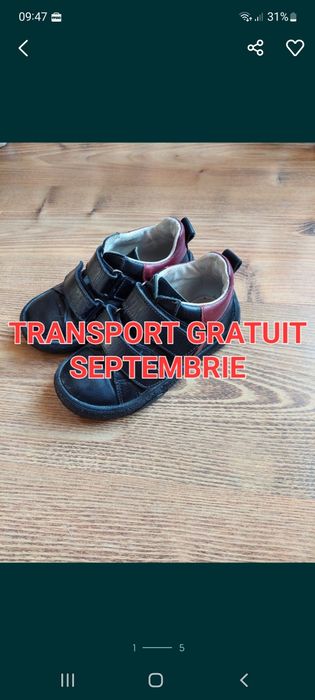 Papici primavara papuci Baby Avus baietel-transport gratuit