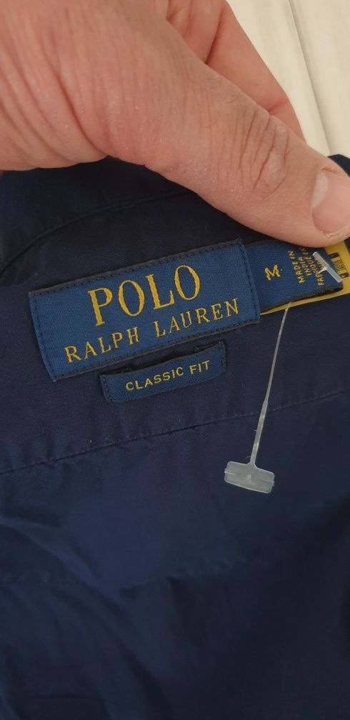 POLO Ralph Lauren Cotton Classic Fit  Mens Size M ОРИГИНАЛ! Мъжка Риза