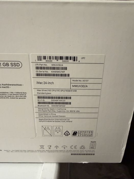 iMac Apple M4 Chip 512 GB Sigilat !