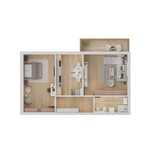 Randament excelent la 2 Camere 73.59 mp locatie Premium, zona Coresi