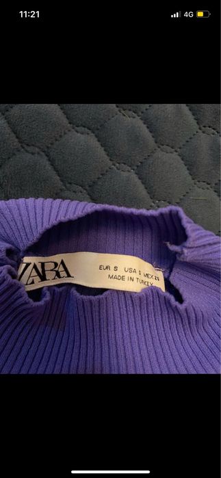 Top cu guler ZARA