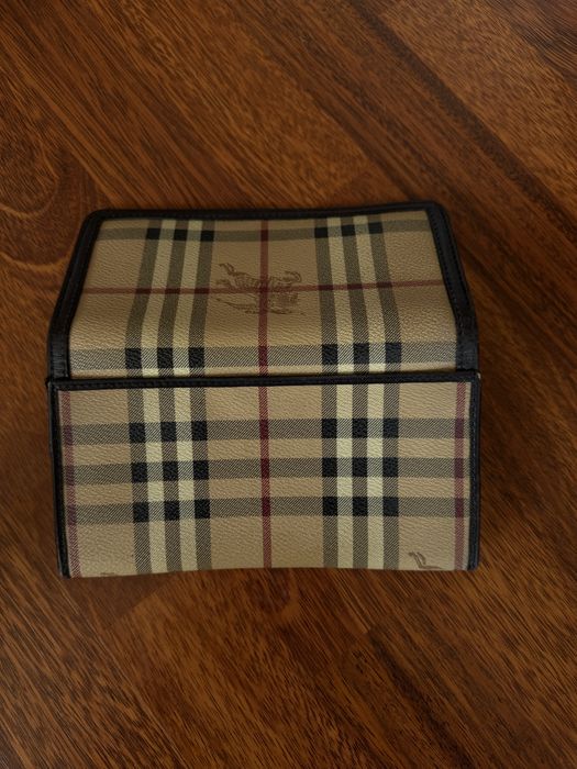 Портмоне BURBERRY Haymarket Check Penrose Continental
