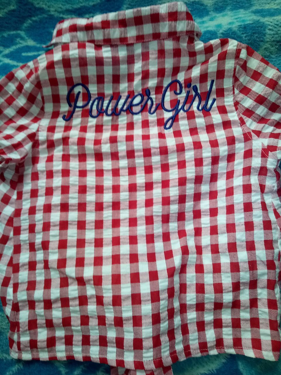 Рубашка "Глория джинс" на девочку 8-10 лет