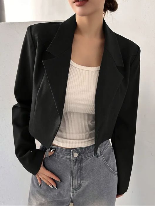 пиджак укороченный