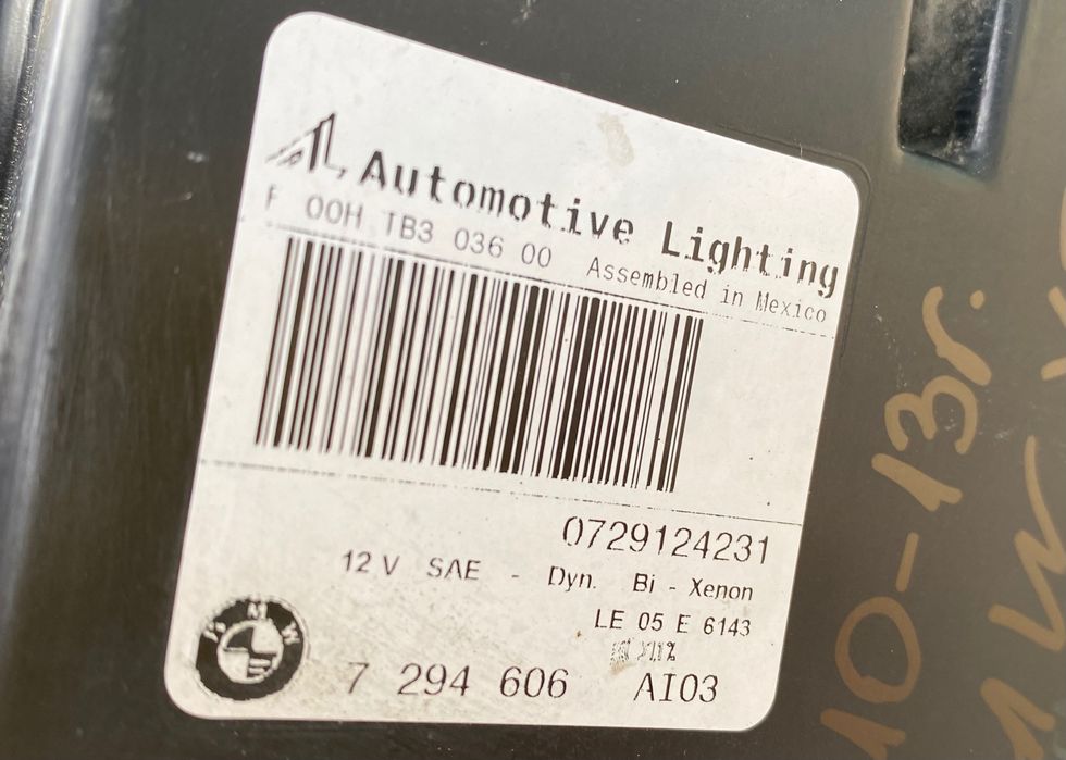 Фар far десен фарове за Бмв Х5 Е70 фейс Bmw X5 E70 LCI,USA